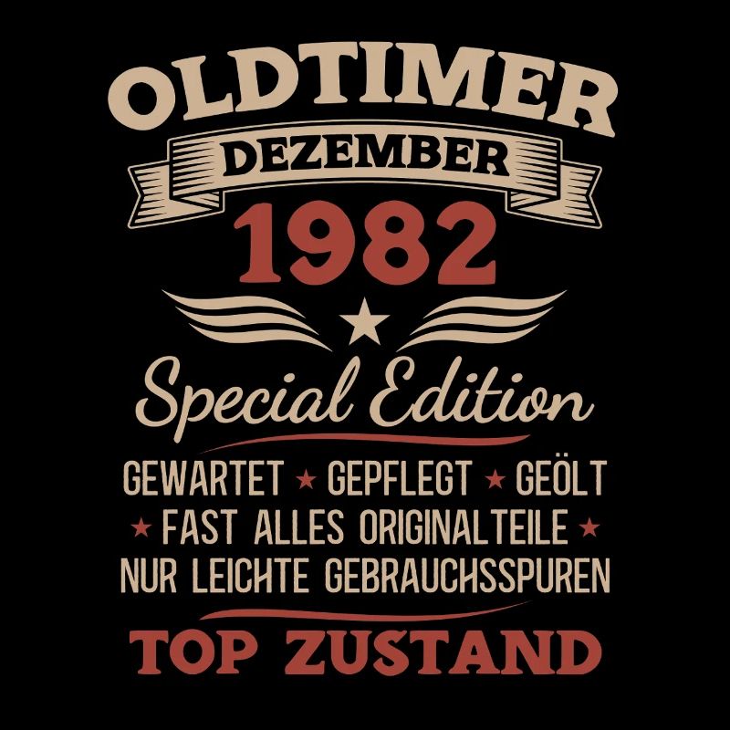 43. Geburtstag Geschenk Oldtimer Dezember 1982