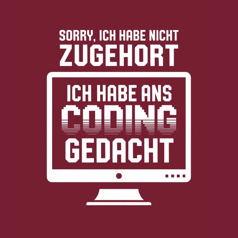 Coding-Gedanke statt Zuhören