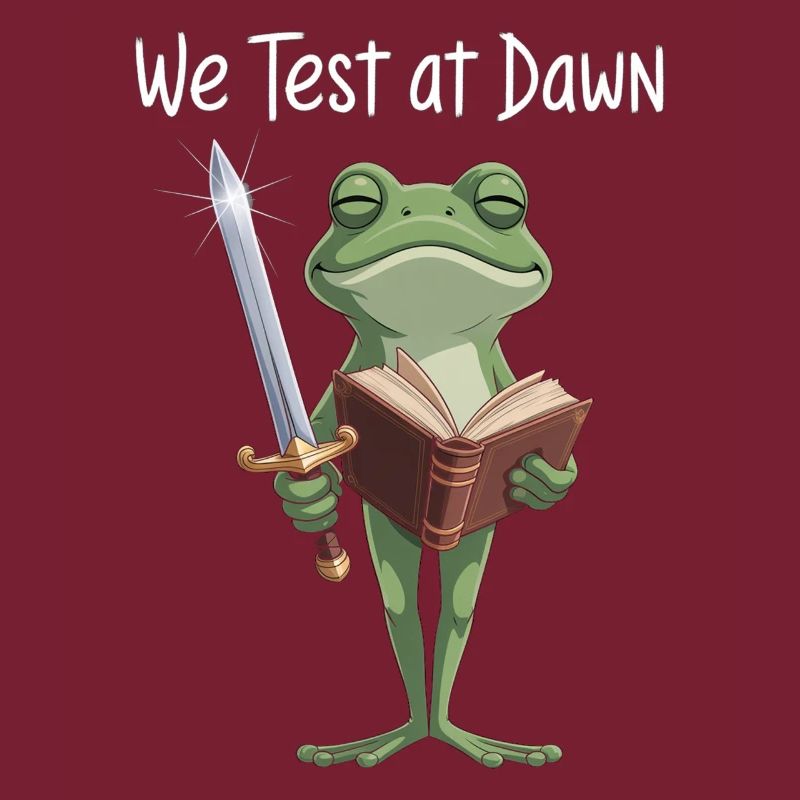 Dawn Quest Frog Sword & Tome
