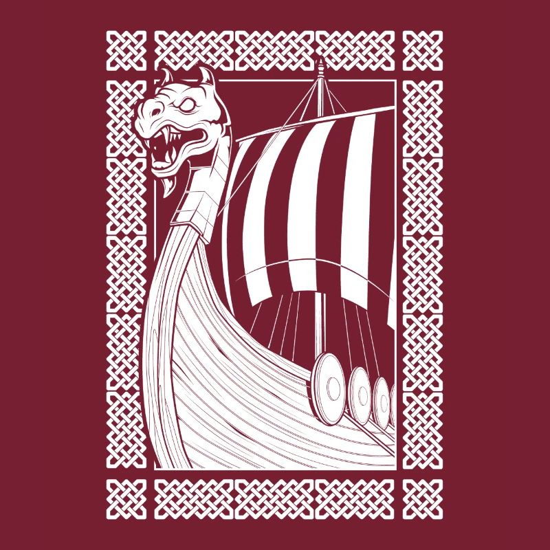 Drachenboot der Nordmänner - Wikinger