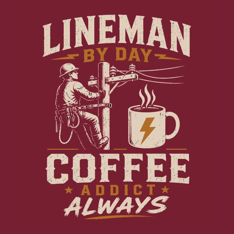 Strom Techniker Kaffee Kabel Arbeit