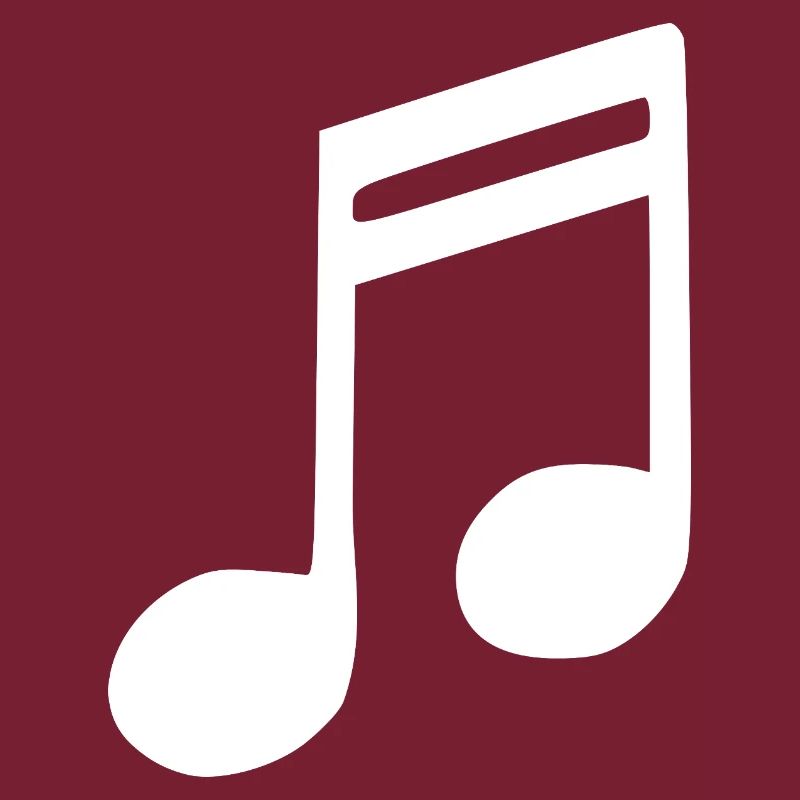 Note de musique Note de musique Blanche