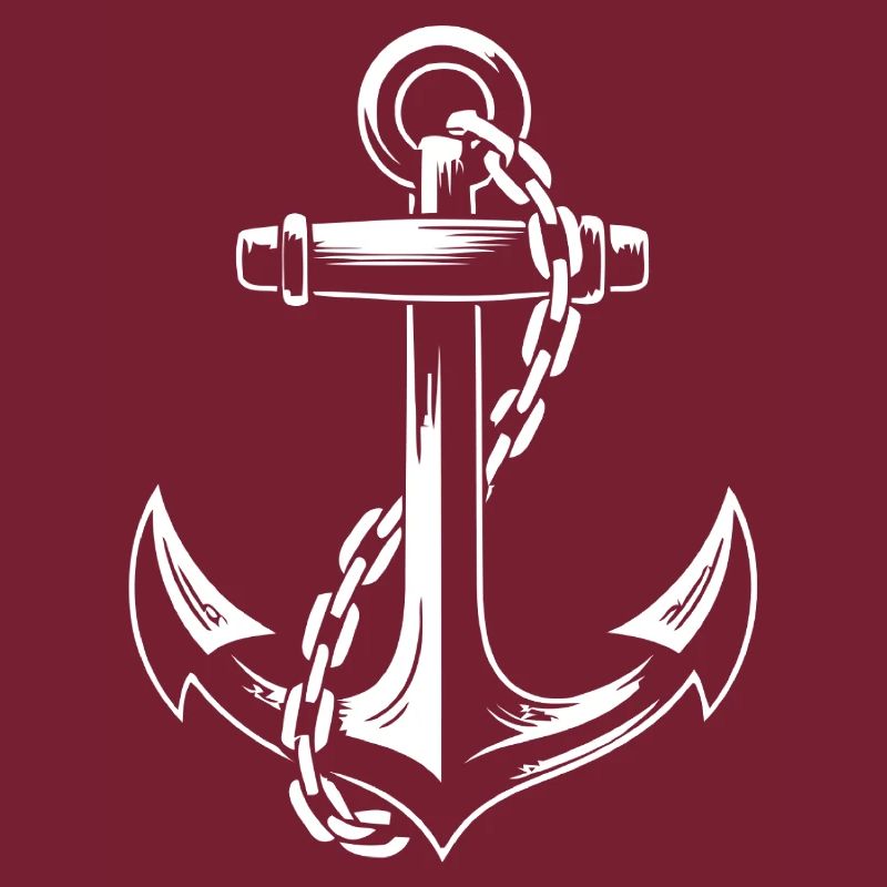 Robust Ship Anchor with Chain