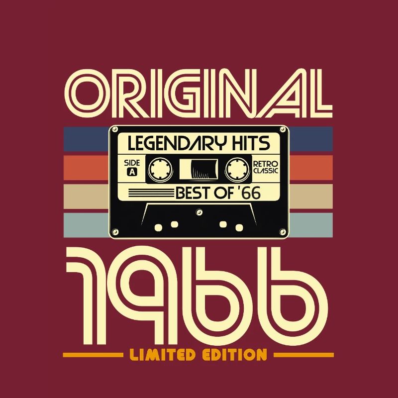 Original 1966 Cassette Retro édition