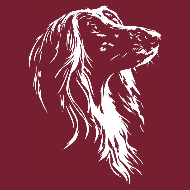 Chiens silhouette de lévriers afghans Wilsigns