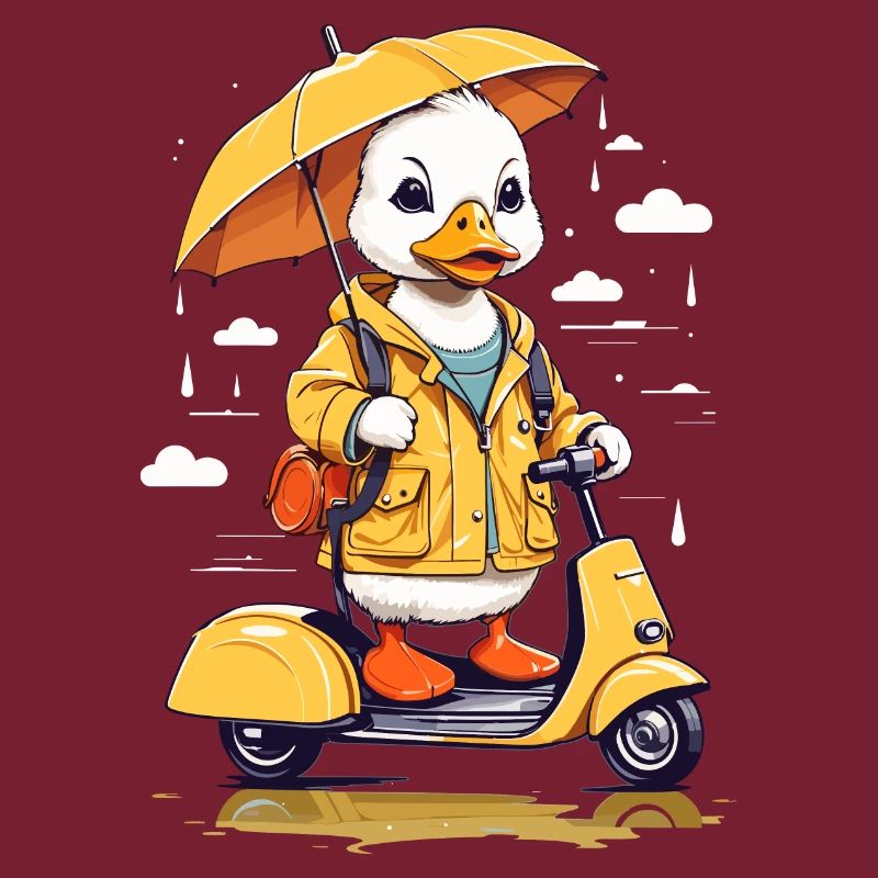 Duck with Roller