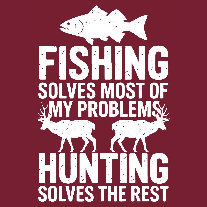 Pêche et chasse : problèmes résolus Tee