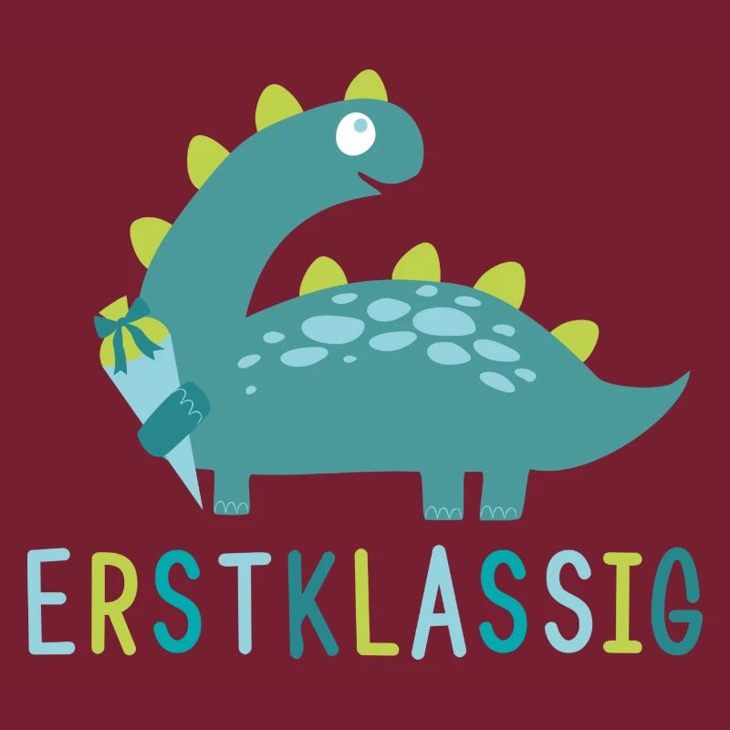 Erstklassig - Schulkind - Dino