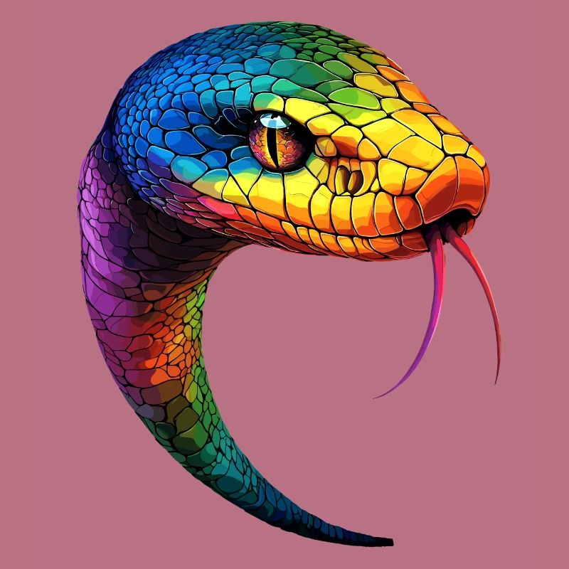 Serpent Python Cobra Mamba Serpent à sonnettes Serpent