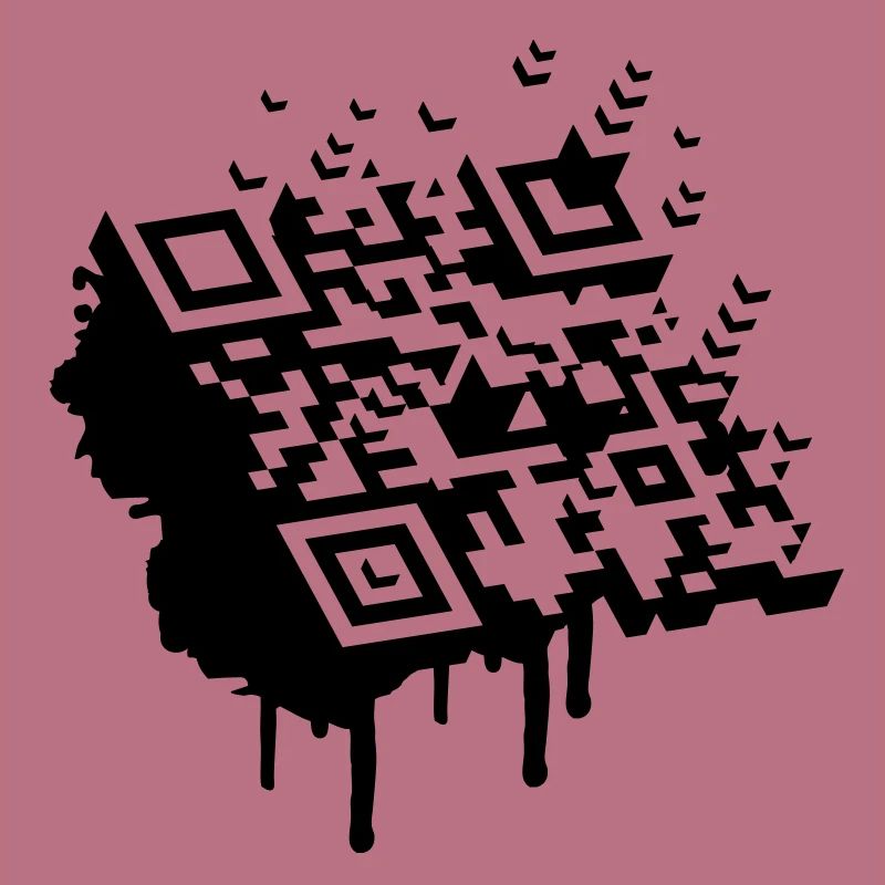 A 3D bar code as a graffiti