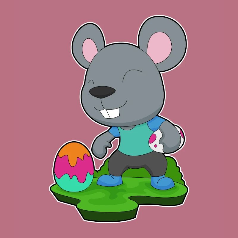 Mouse Easter Easter Egg