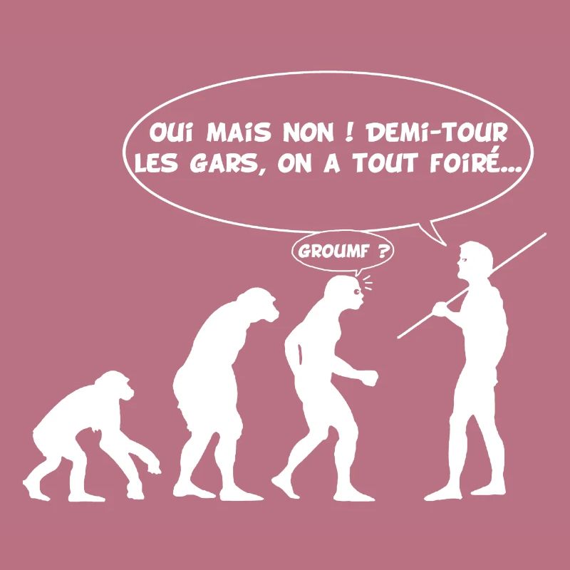 Evolution error (white)