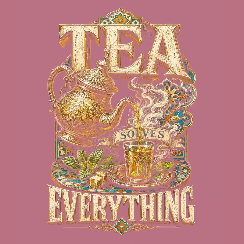 Moroccan Morocco Tea Solves Everything