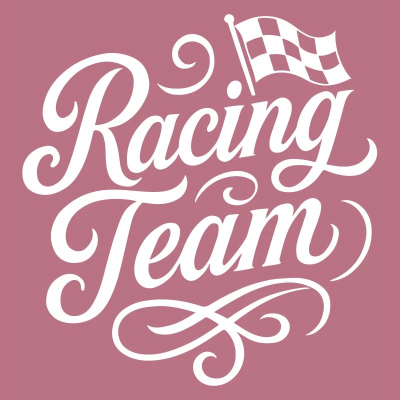 Drapeau de course de l’équipe de course