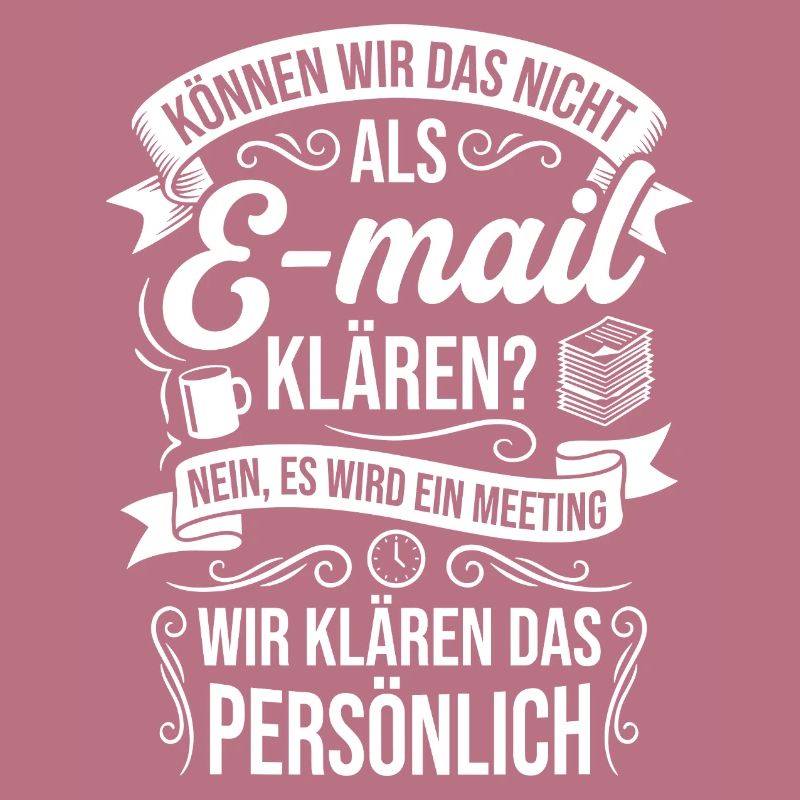 Ne pouvons-nous pas clarifier cela par e-mail ?