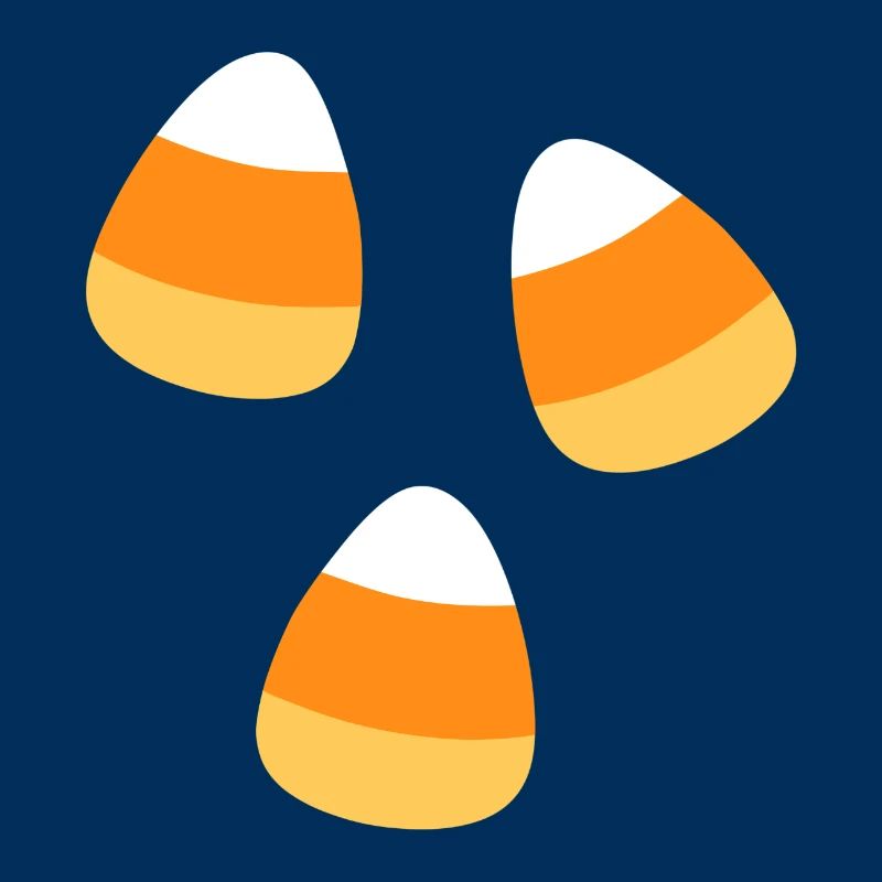 Candy Corn Halloween Pattern