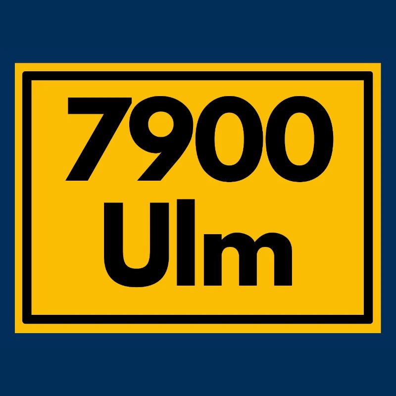 OLD POSTCODE POSTCODE RETRO 7900 ULM MÜNSTERSTADT