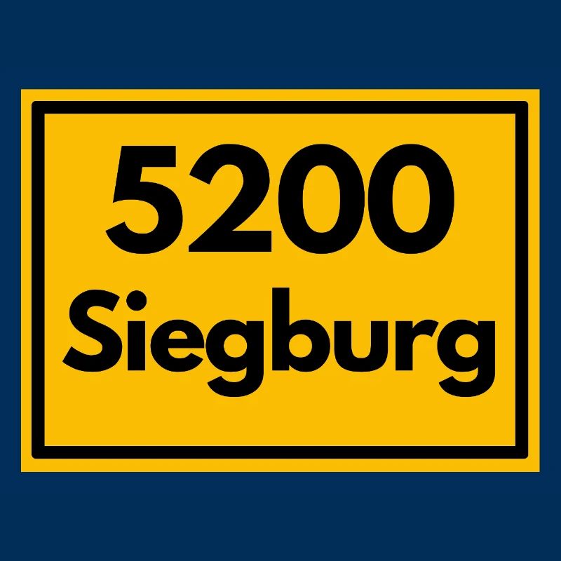 OLD POSTCODE POSTCODE RETRO SIEGBURG - RHEIN SIEG