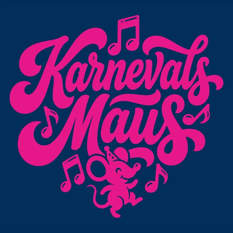 Karnevals Maus Karnevalsmaus Karneval Party Tanzen