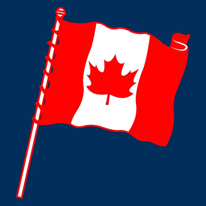 Flag: Canada maple leaf