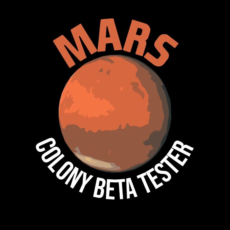 Mars planète espace fusée vintage