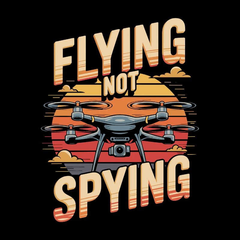 Les drones volent ne pas espionner