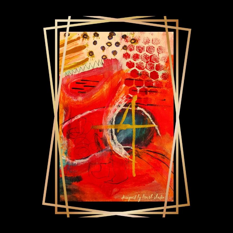 Abstraction de formes géométriques vibrantes