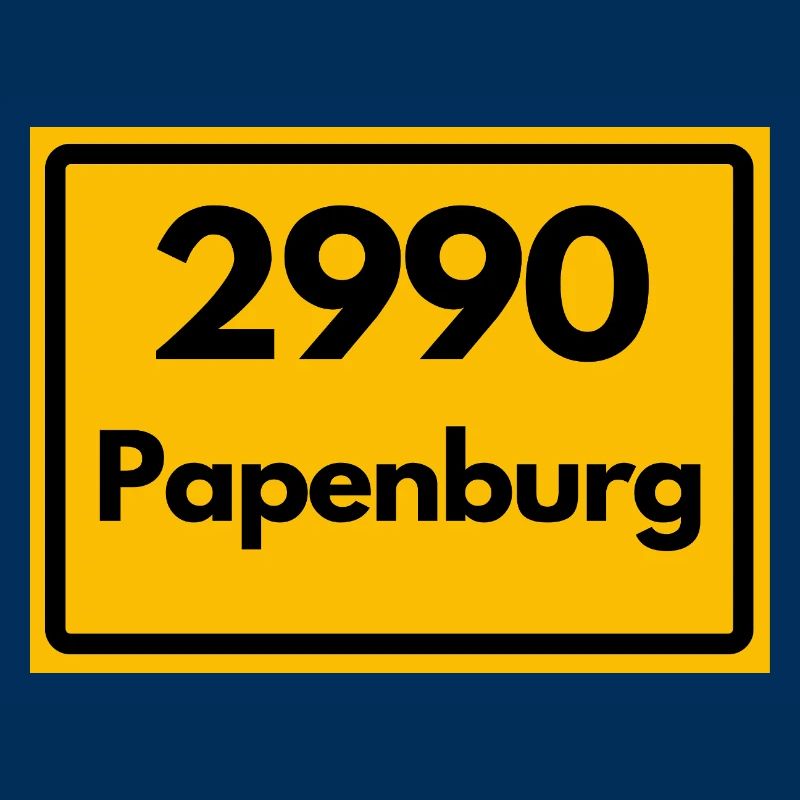 ANCIEN CODE POSTAL RÉTRO 2990 PAPENBURG