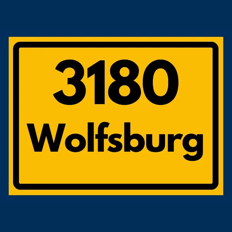 ANCIEN CODE POSTAL RETRO 3180 WOLFSBURG