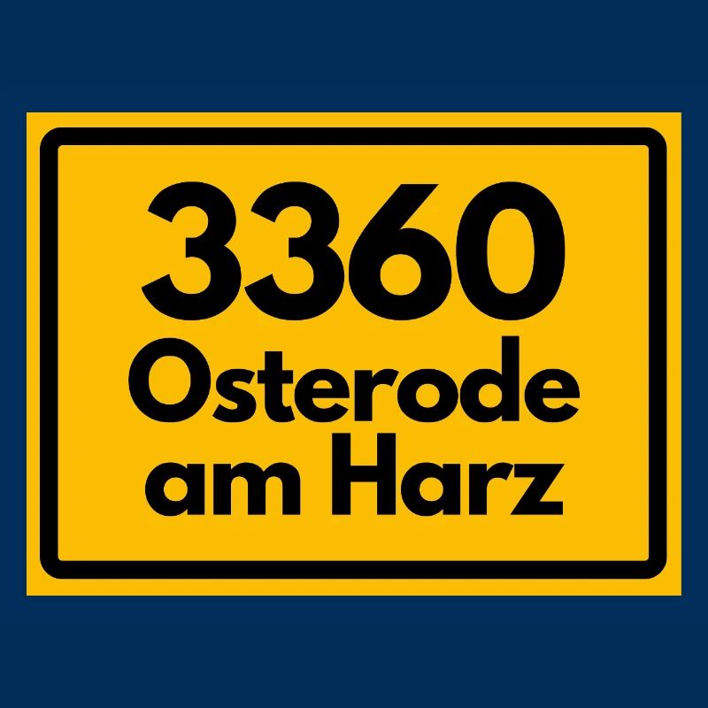 ALTE POSTLEITZAHL PLZ RETRO 3360 OSTERODE HARZ