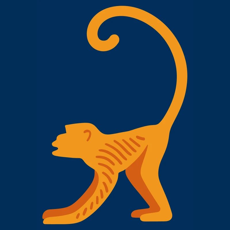 Orangutan line logo