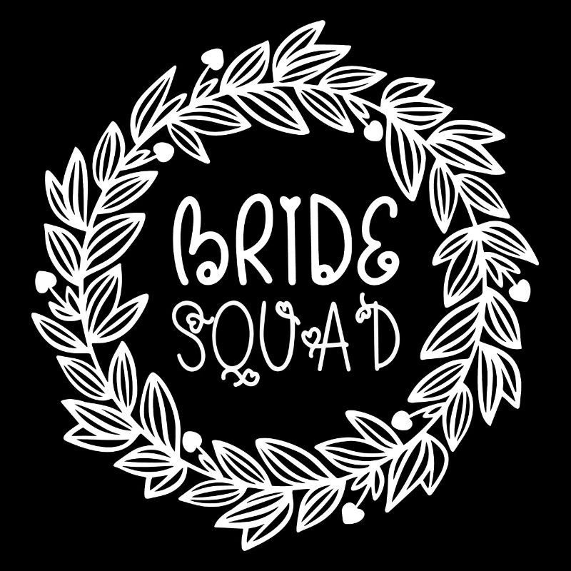 Bride Squad Crown Leaves