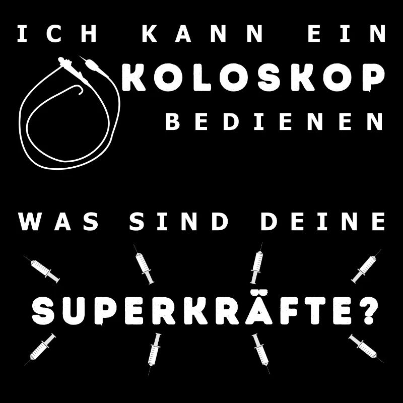 Ärzte Koloskop Superkraefte Endoskopie Geschenk