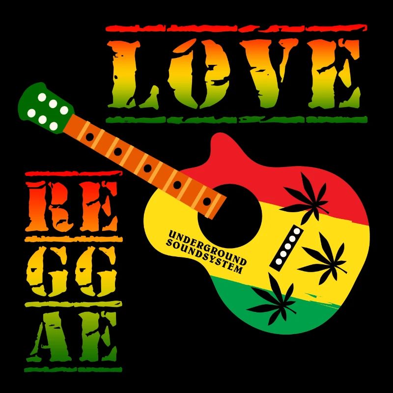 Love Reggae Guitar Rastastil