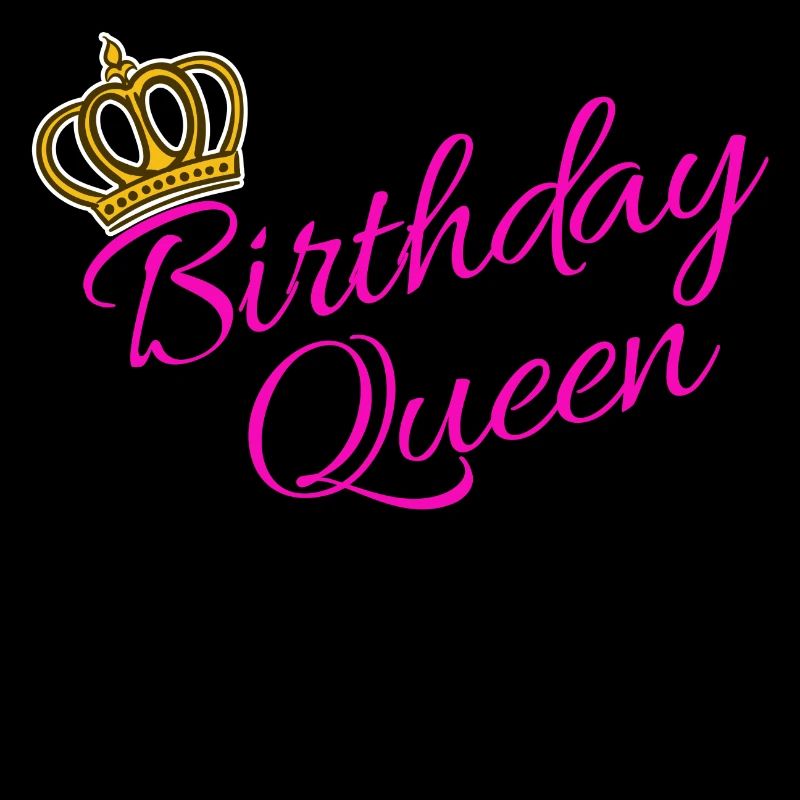 Birthday Queen Partnerlook Statement Cool