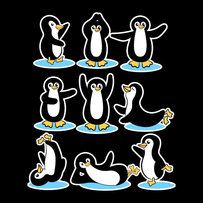 Cool Eislaufen Antarktis Pinguin Eis Kalt Vögel
