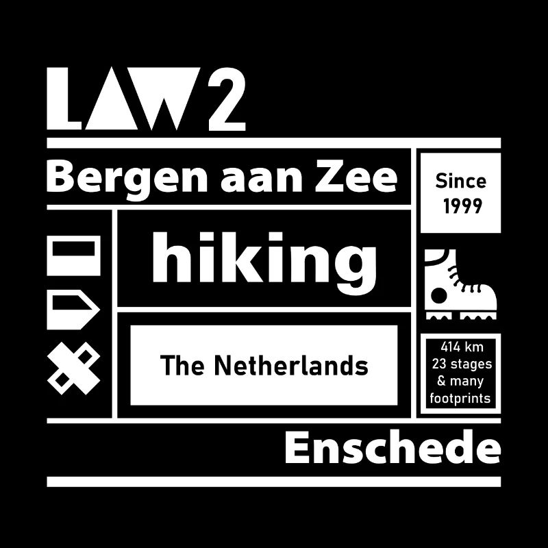 LAW 2 l Bergen aan Zee l Enschede l white