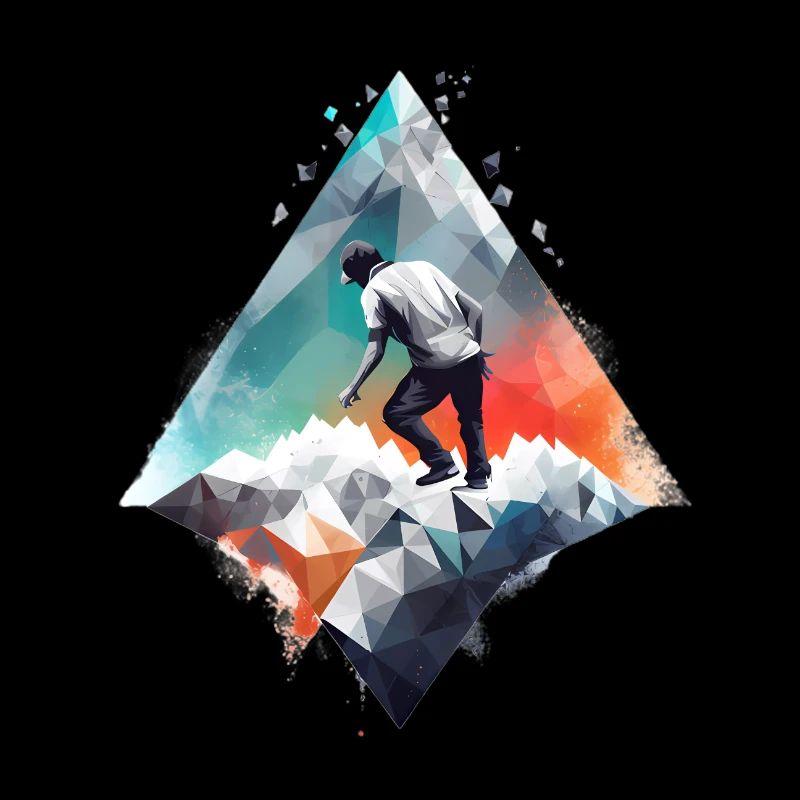 Adventurers on the Geometric Mountain Range