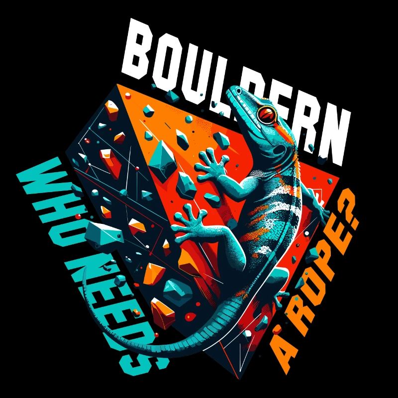 Bouldern Gecko Seil? Geschenk