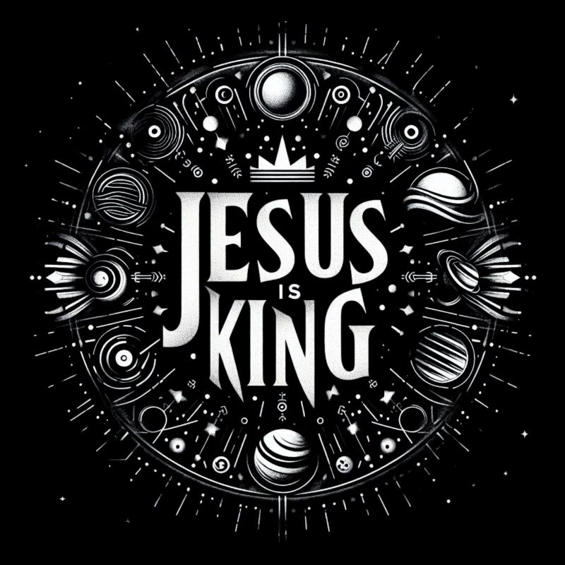 Conception du cercle de Jésus est roi