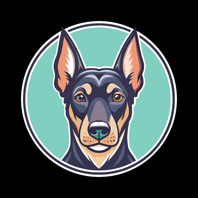 Deutscher Jagdterrier Hunderasse Karikatur Kawaii
