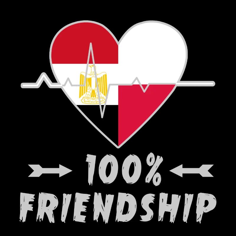 Ägypten und Polen 100% Freundschaft