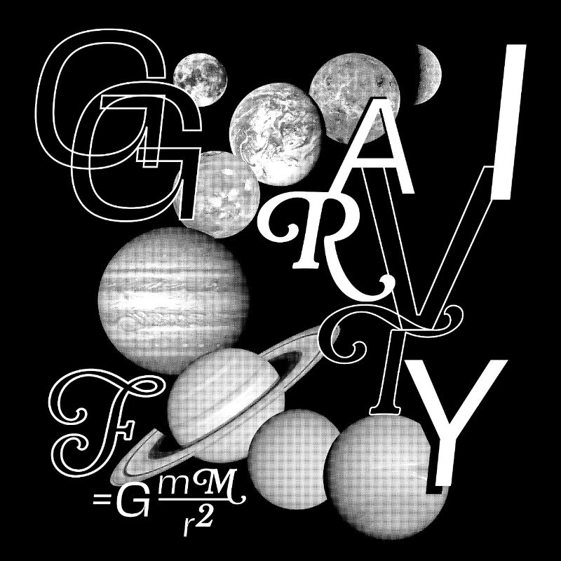 Typo-Kraft: Gravity in Style