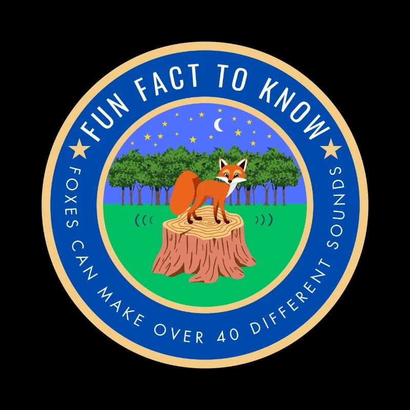 Foxes can make over 40 different sounds