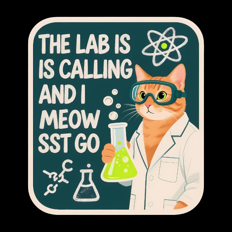 Le labo m’appelle et je miaou va science chat