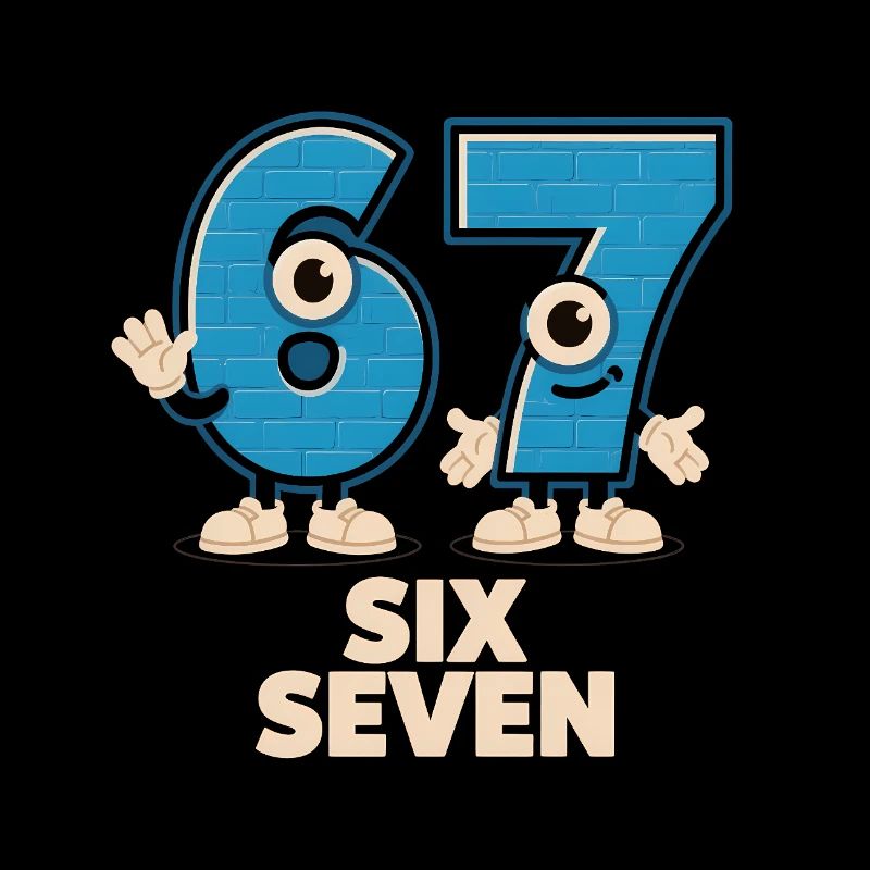 6 7 Sechs Sieben Meme – Aura Points Kids Gaming