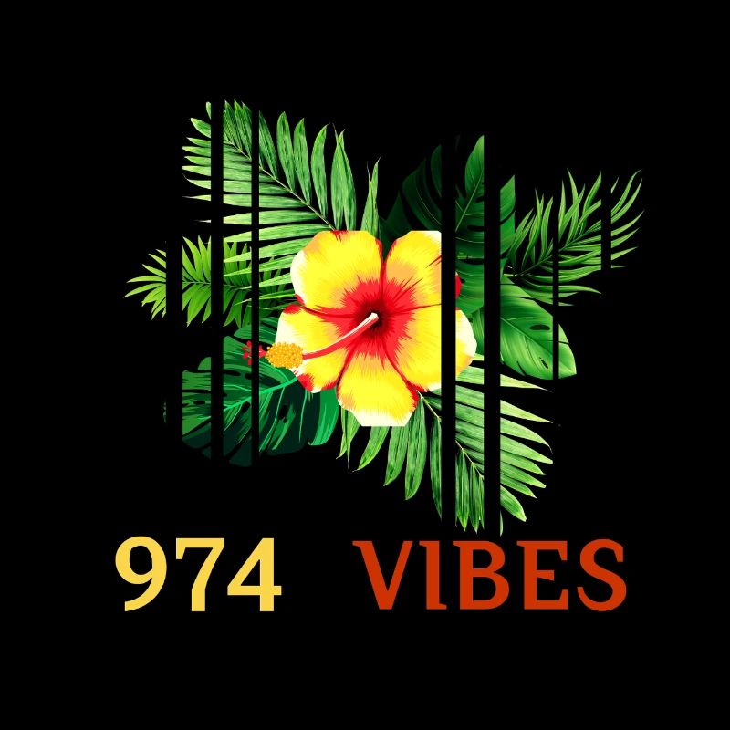 Tropischer Hibiskus 974 Vibes