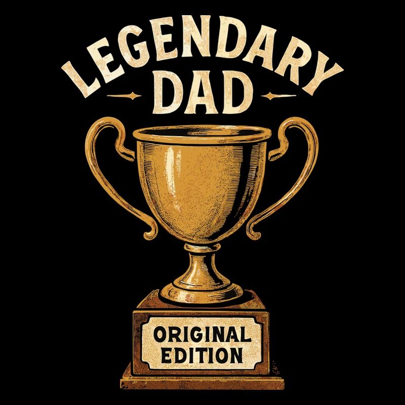 Legendary Dad – Retro Trophy Édition Originale