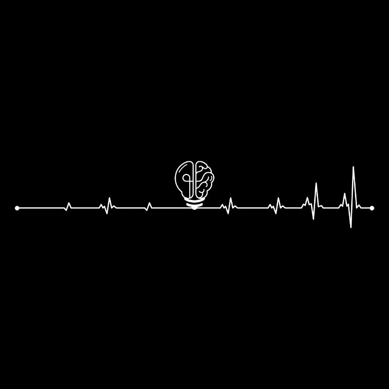 Idée de rythme cardiaque cérébral