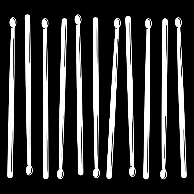 Drumsticks Vertical Pattern